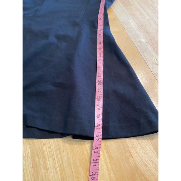 Free People Black Fit and Flare Sleeveless Mini Dress Size Medium - Picture 8 of 9